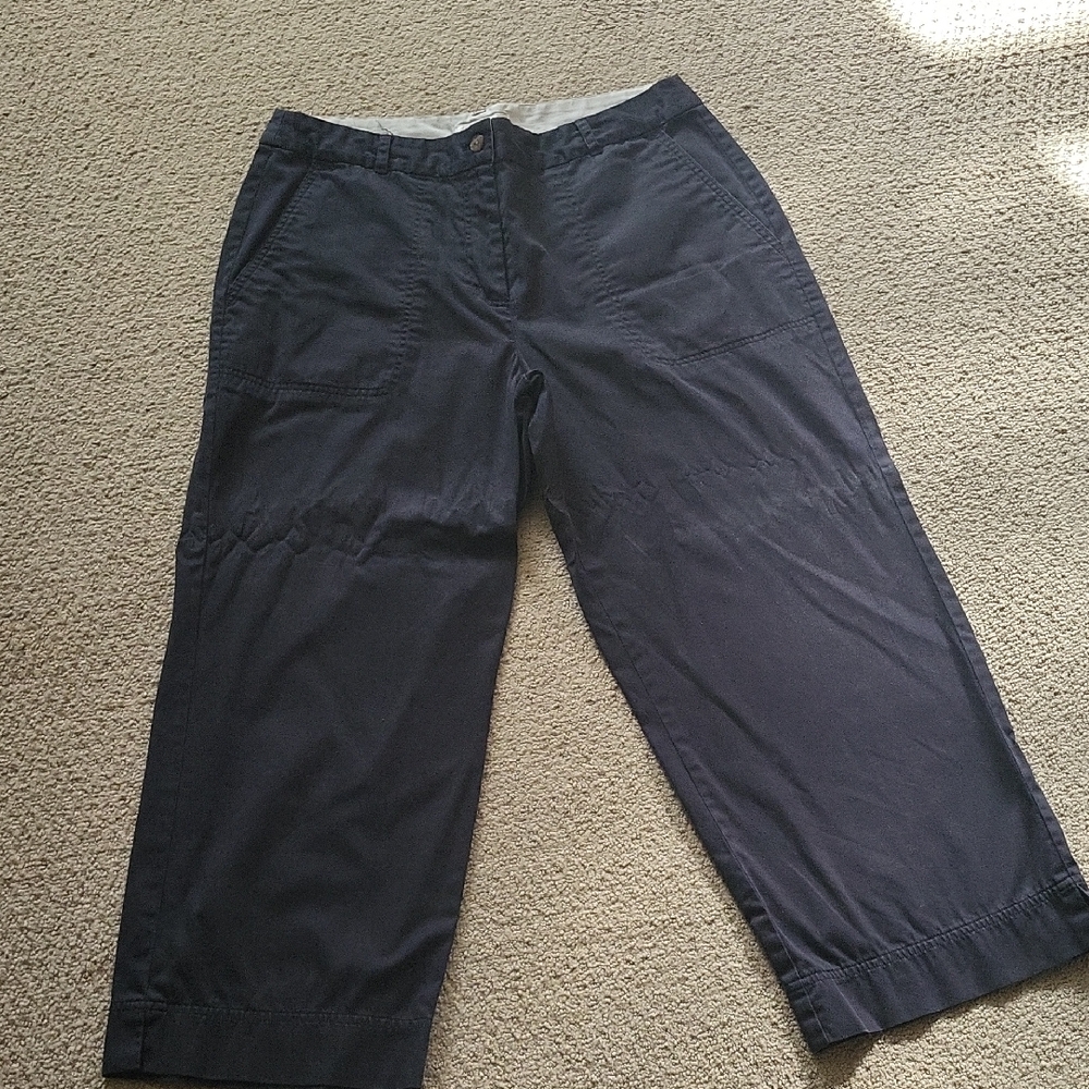 Black Tommy Bahama Crop Pants